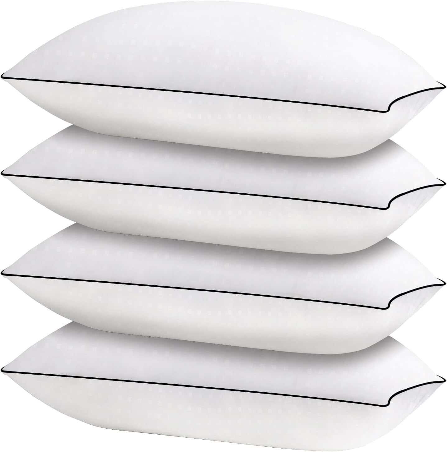 HIMOON Bed Pillows for Sleeping Set of 4, Queen Size Comfort