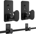 No Drill Curtain Rod Brackets for 5/8 in Poles - Renter Friendly