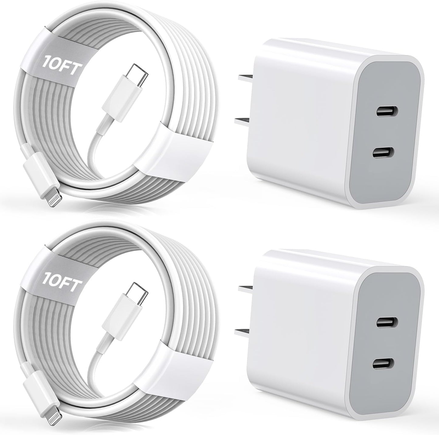 Fast Charge Duo: Apple Certified iPhone Charger Set