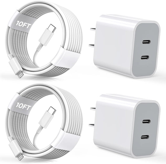 Fast Charge Duo: Apple Certified iPhone Charger Set