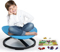 Blue Sensory Swivel Chair for Autism Kids