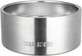 100oz Large Stainless Steel Dog Bowl - Heavy, Non-Slip Water Bowl