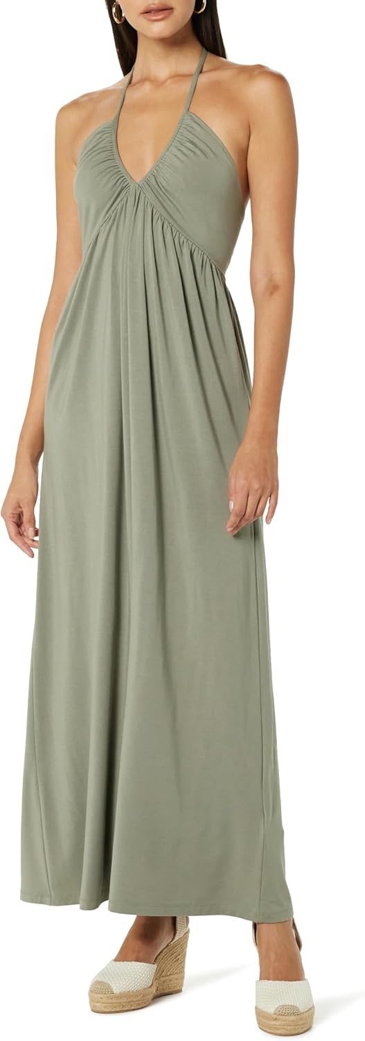 The Drop Women's Kapri Gathered Halter Dress for Every Occasion