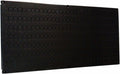 Wall Control Pegboard 16in x 32in Horizontal Black Metal Pegboard