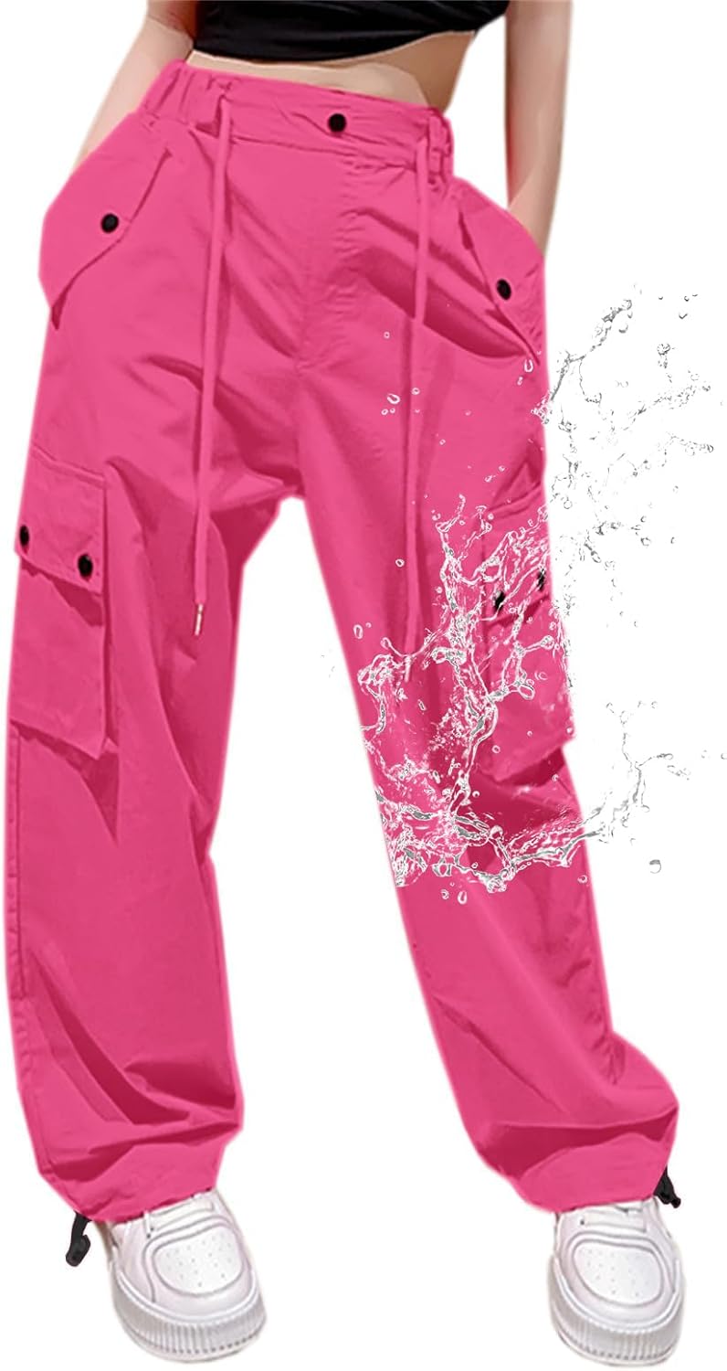 Cromoncent Cargo Pants for Girls & Women - Y2K Style Rave Wear