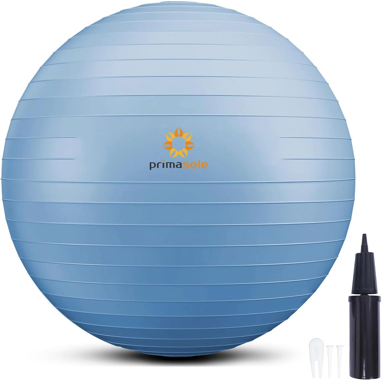 Pale Gray Yoga Ball: Fitness & Pregnancy Benefits