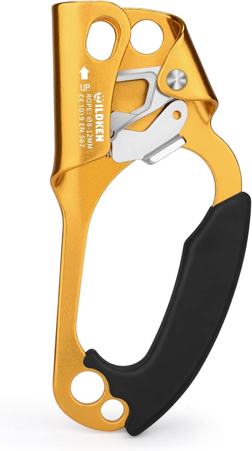 WILDKEN Climbing Hand Ascender for Outdoor Mountaineering Use