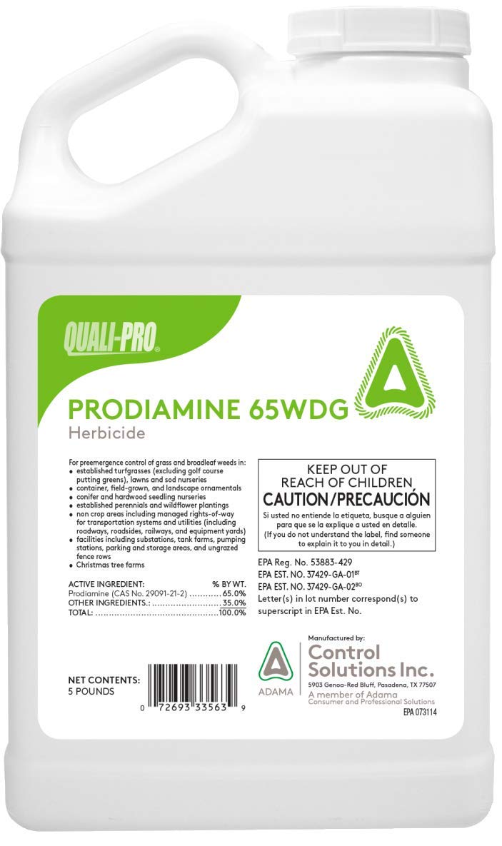 Prodiamine 65 WDG Pre-emergent for Grass and Broadleaf Weeds