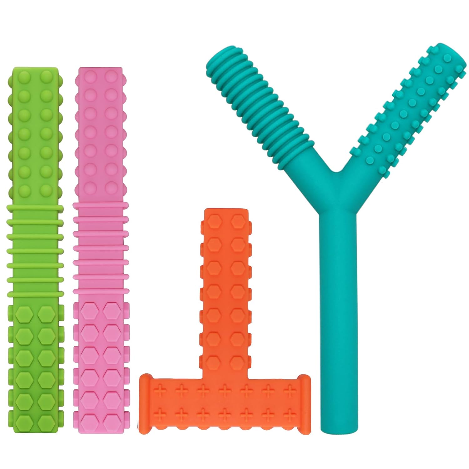 4 Pack Sensory Chew Toys for Autistic Kids