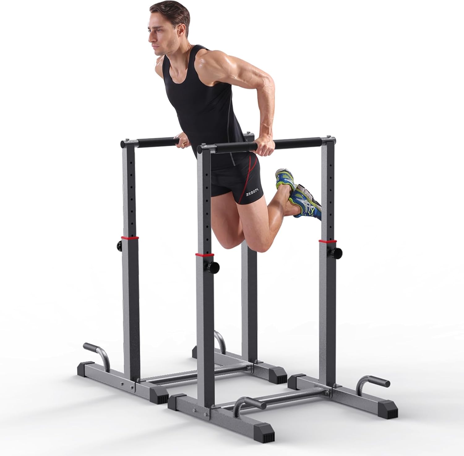K KiNGKANG Dip Bar Station Set for Full Body Workout Fitness