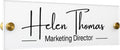 Wall Sign Name Plate - Custom Door Name Plate for Office Doors