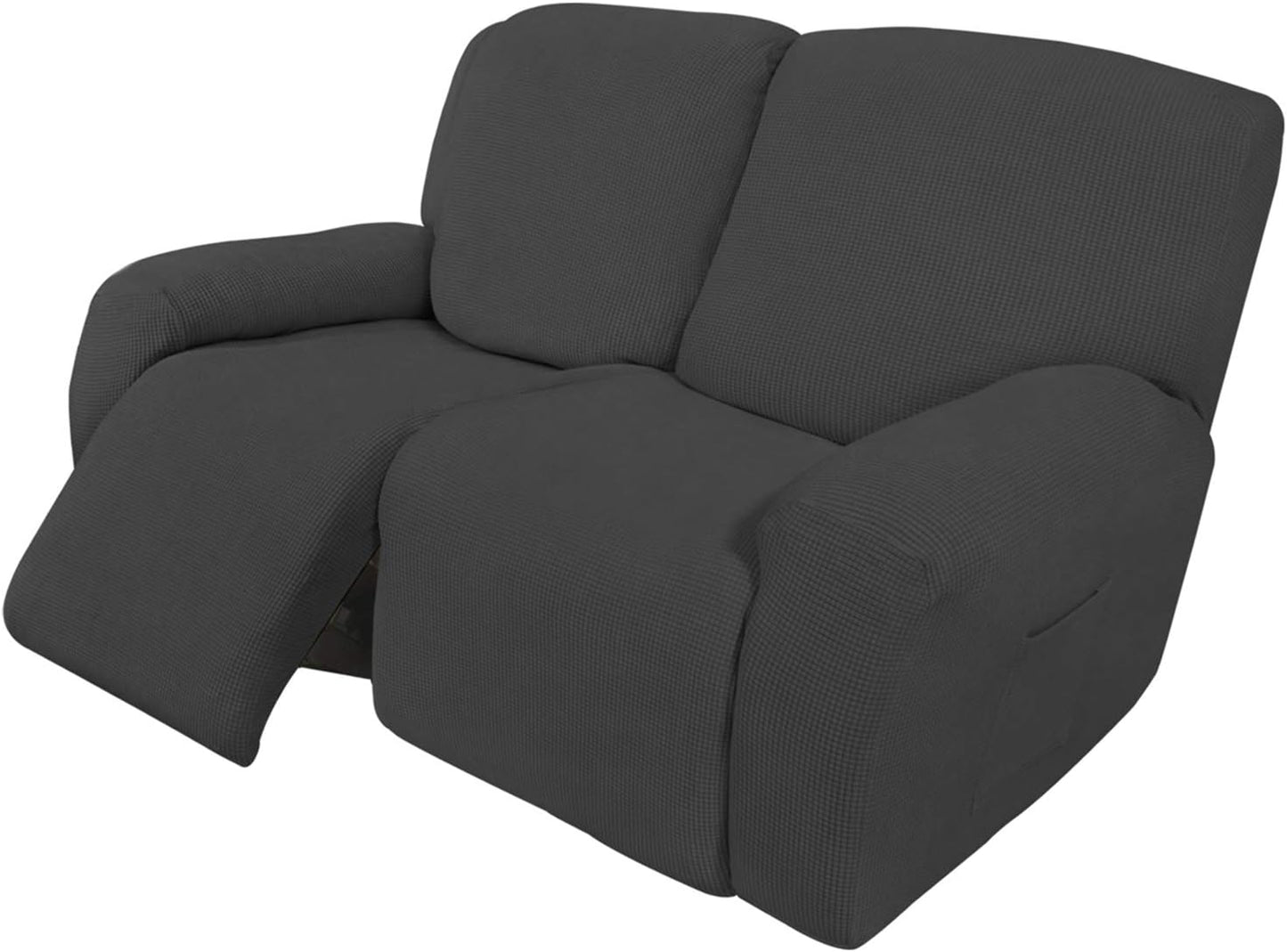 Easy-Going 6 Pieces Recliner Loveseat Slipcover for Protection