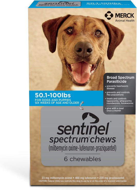 SENTINEL SPECTRUM Chews for Dogs: Effective Parasite Protection