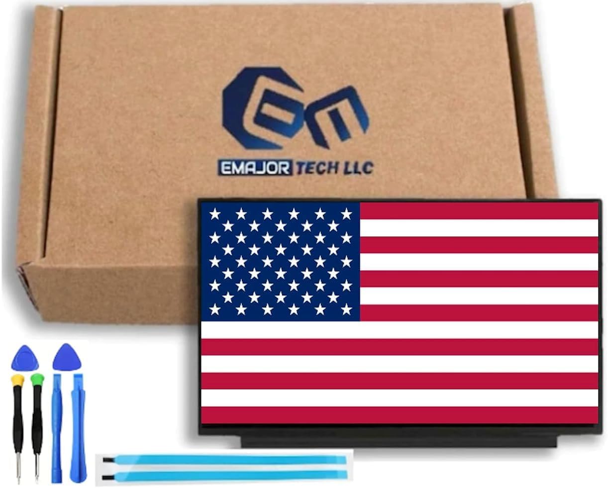 EM EMAJOR TECH New Screen Replacement for HP 14-DQ1043CL Laptop
