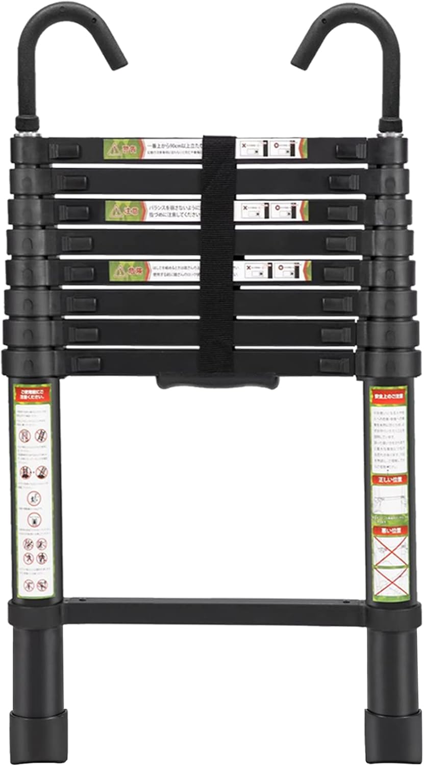 Telescopic Ladder 8.5FT Portable Extension Ladder for Home Use