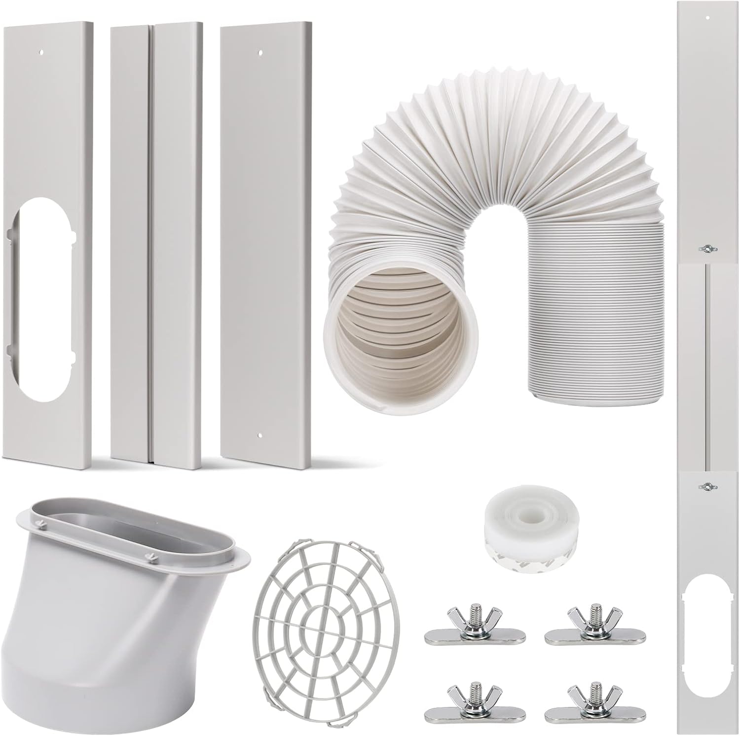 Universal Portable AC Window Kit - Easy Installation!
