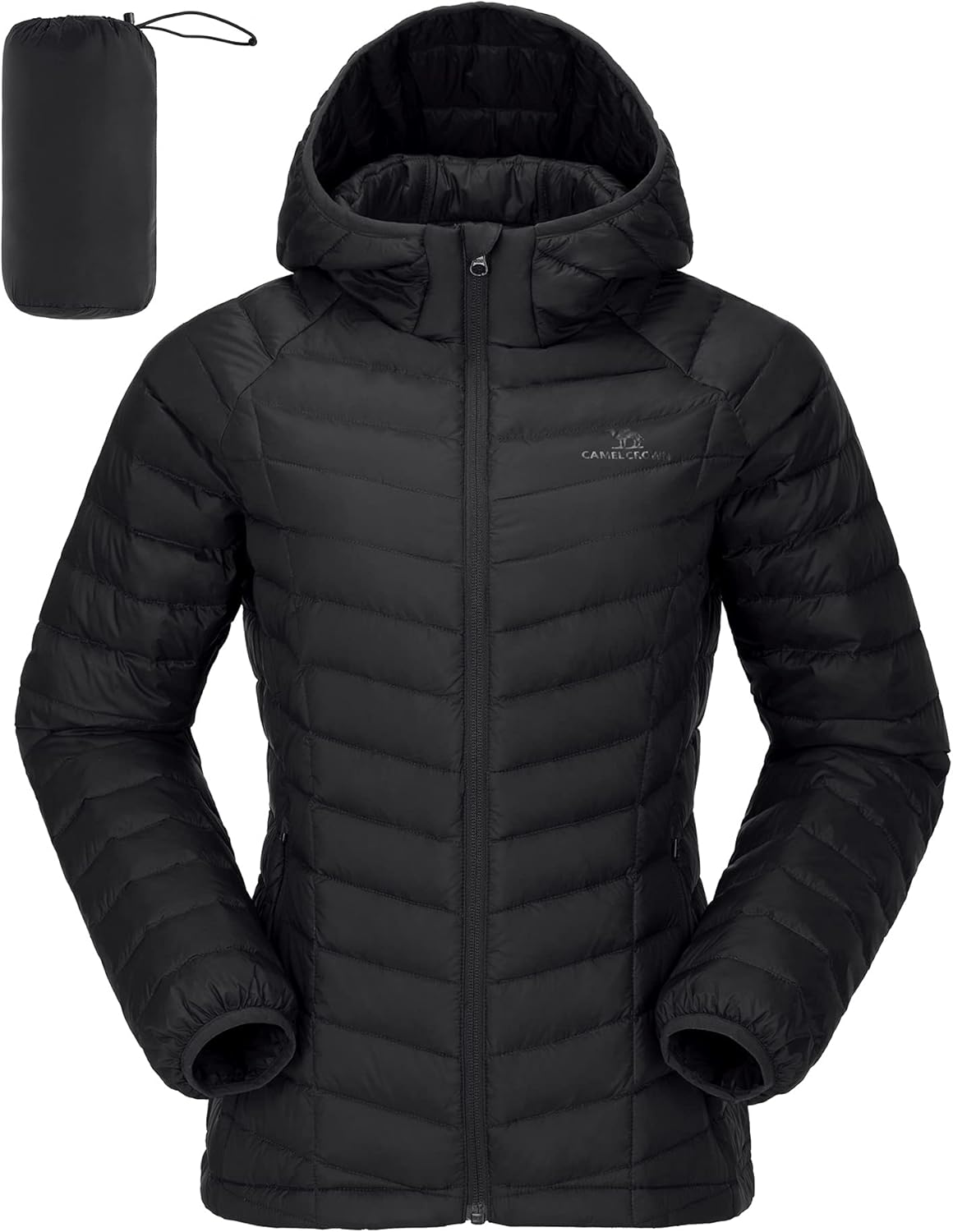 Women's Down Jacket Hooded Winter Lightweight Puffer Coats