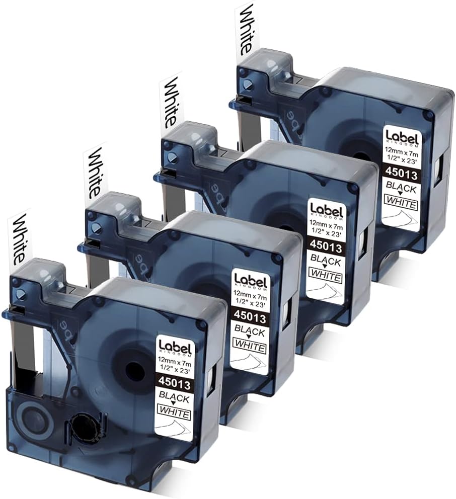Dymo Label Tape 45013: Strong Adhesive, Sharp Print