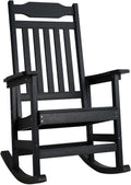 Outdoor Rocking Chair All Weather HDPS Poly Rocker - Stable Comfort