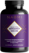 NAOMI Italian Citrus Bergamot 1000mg - Clinically Shown Heart Support