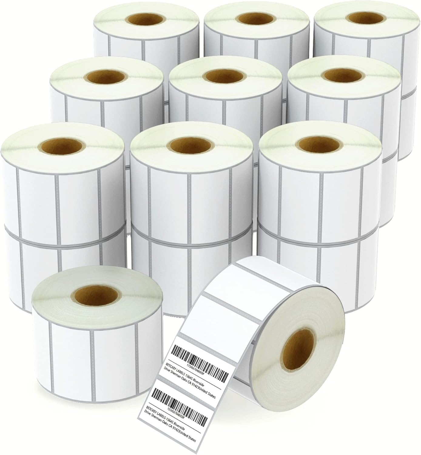 BETCKEY 2in x 1in Multipurpose Address Labels for Printers