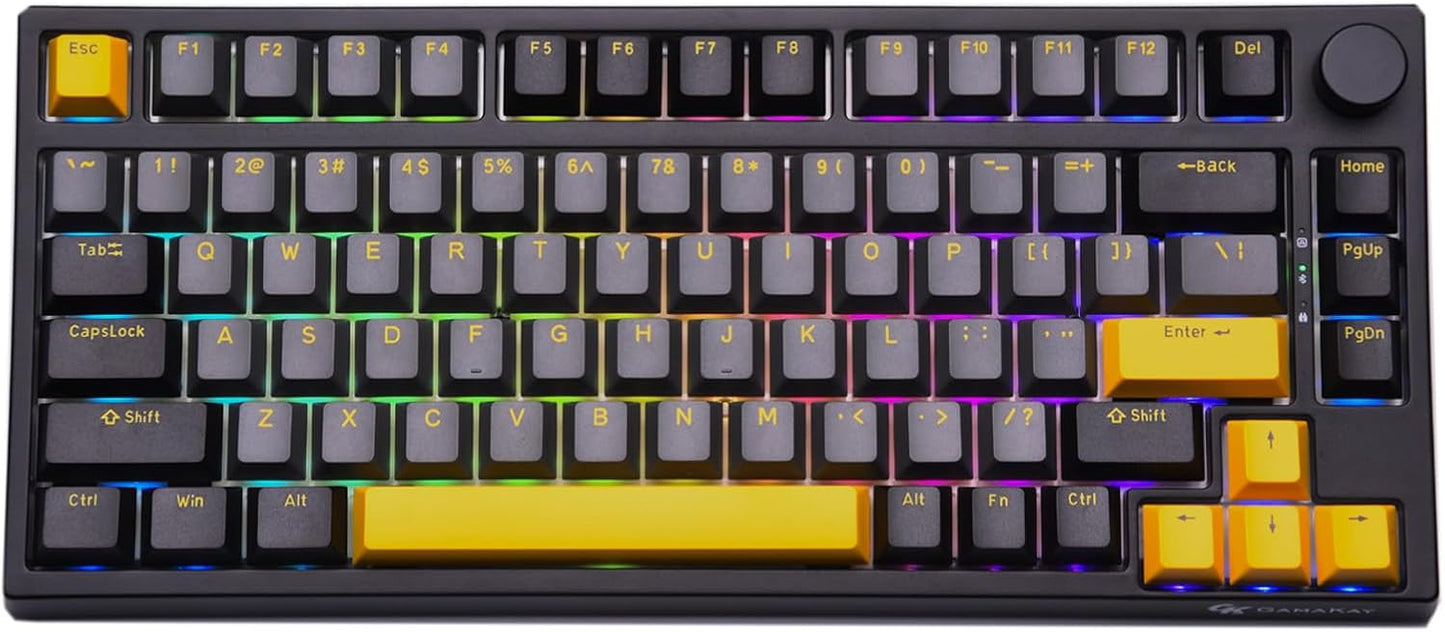 GK GAMAKAY TK75 HE Mechanical Keyboard with Hall Effect Switches