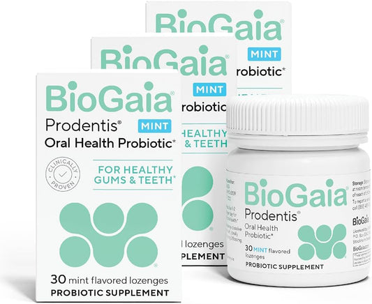 BioGaia Prodentis Dental Probiotic Lozenges for Healthy Gums
