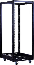 RackPath 25U Open Frame Server Rack Heavy Duty 4 Post Adjustable Depth