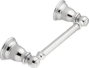 Moen Kingsley Traditional Double Post Toilet Paper Holder in Chrome