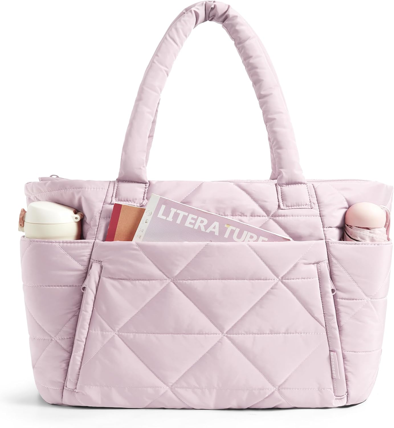BAGSMART Puffy Tote Bag for Women - Stylish and Versatile