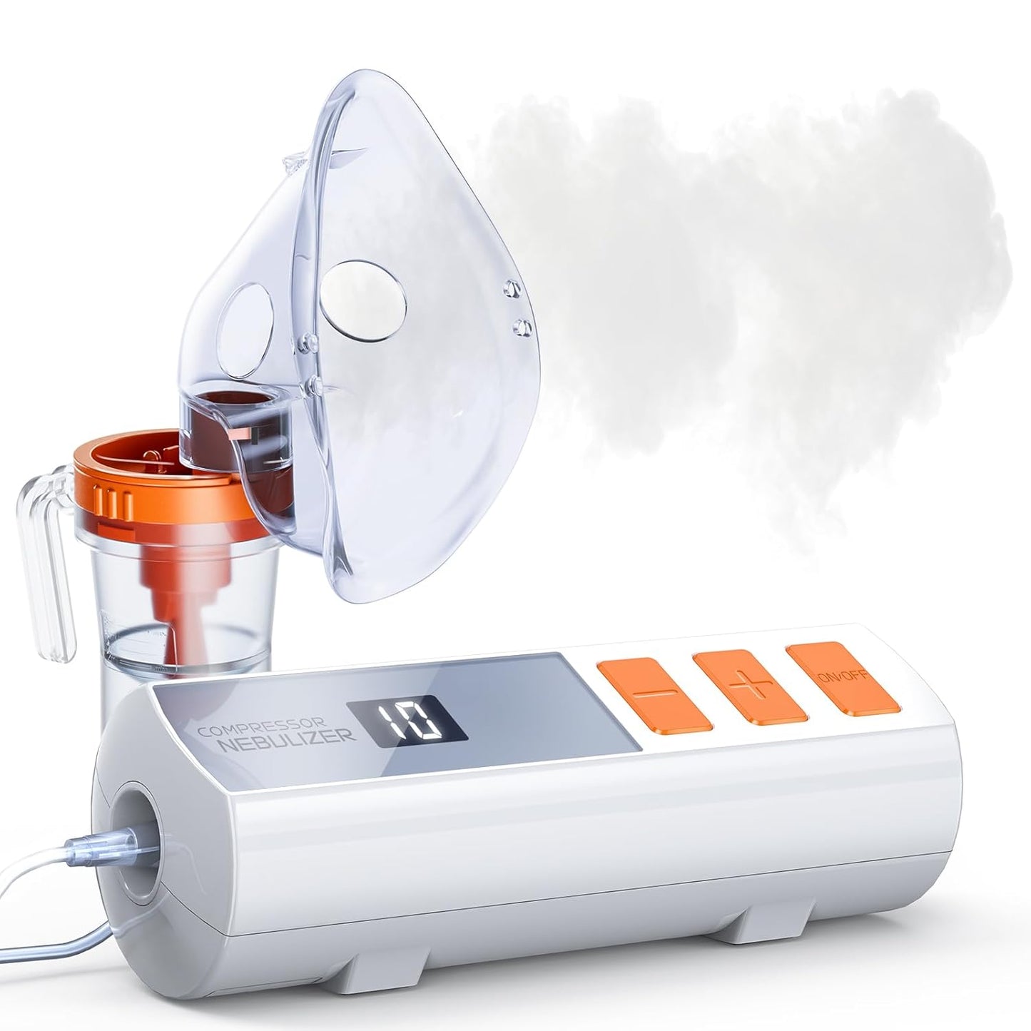 Portable Nebulizer for Adults and Kids with Adjustable Settings