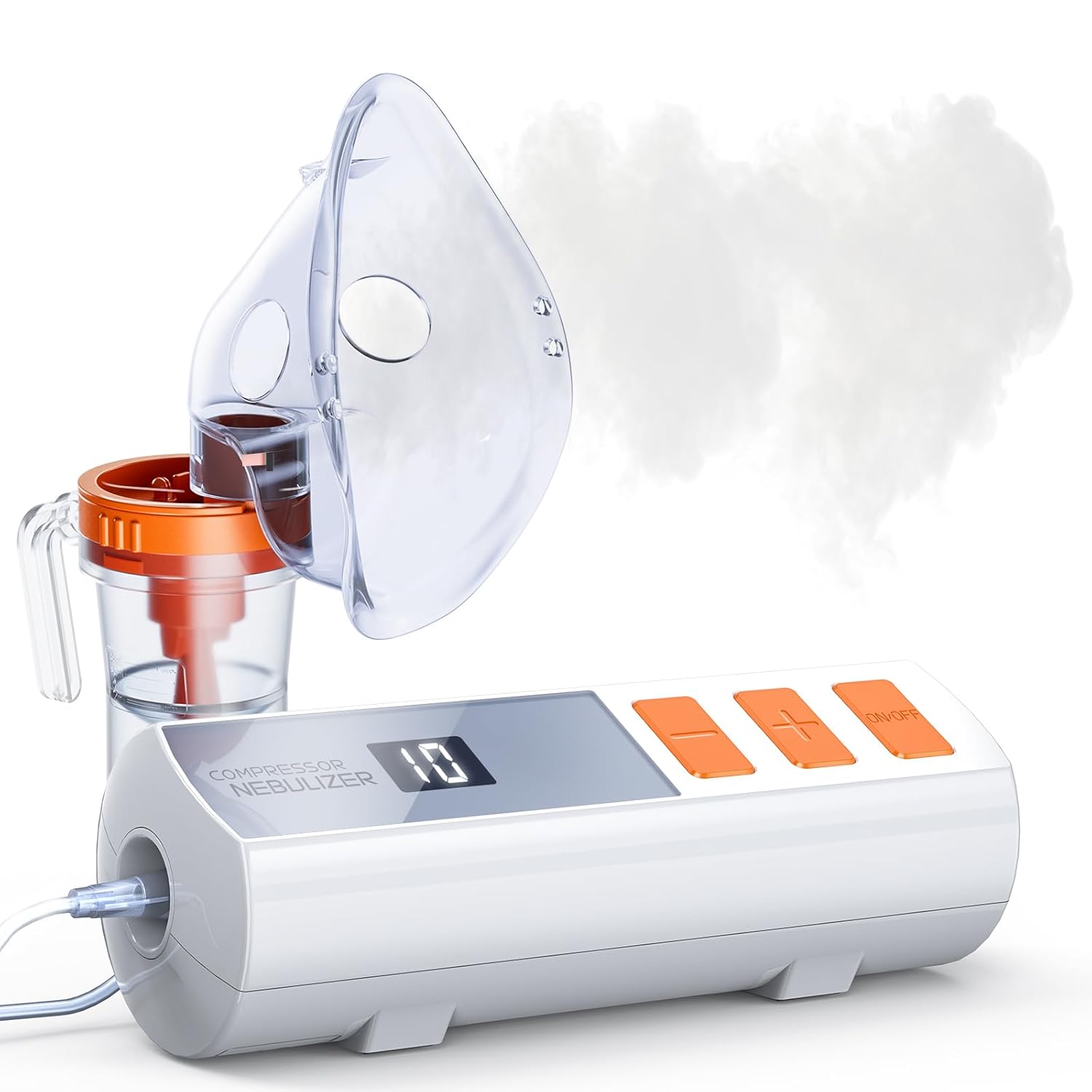 Portable Nebulizer for Adults and Kids with Adjustable Settings