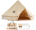 VEVOR Canvas Tent Bell for Camping with Stove Jack and Comfort