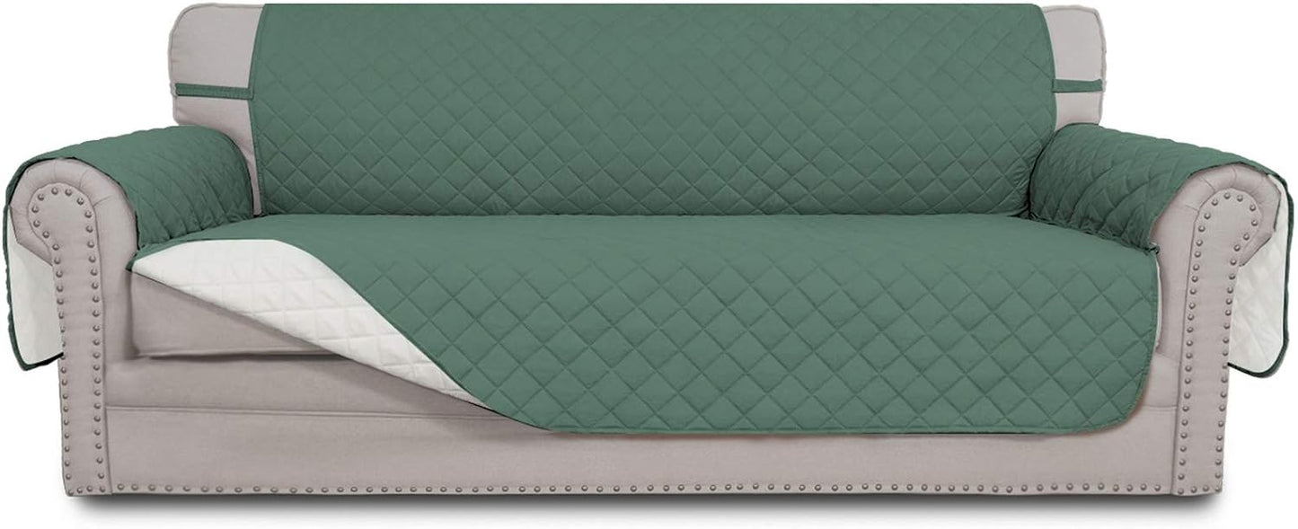Easy-Going Reversible Oversized Couch Cover for 3 Cushion Sofa