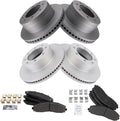 Front & Rear Brake Pad and Rotor Kit for 2013-2021 Ford F-250 F-350