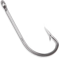 Stainless Steel Saltwater Fishing Hooks 50pcs - Extra Strong Long
