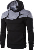 Muscularfit Mens Hoodies Pullover Lightweight Hooded Sweatshirt