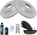 Front Performance Brake Pad & Rotor Kit for 1996-00 Honda Civic