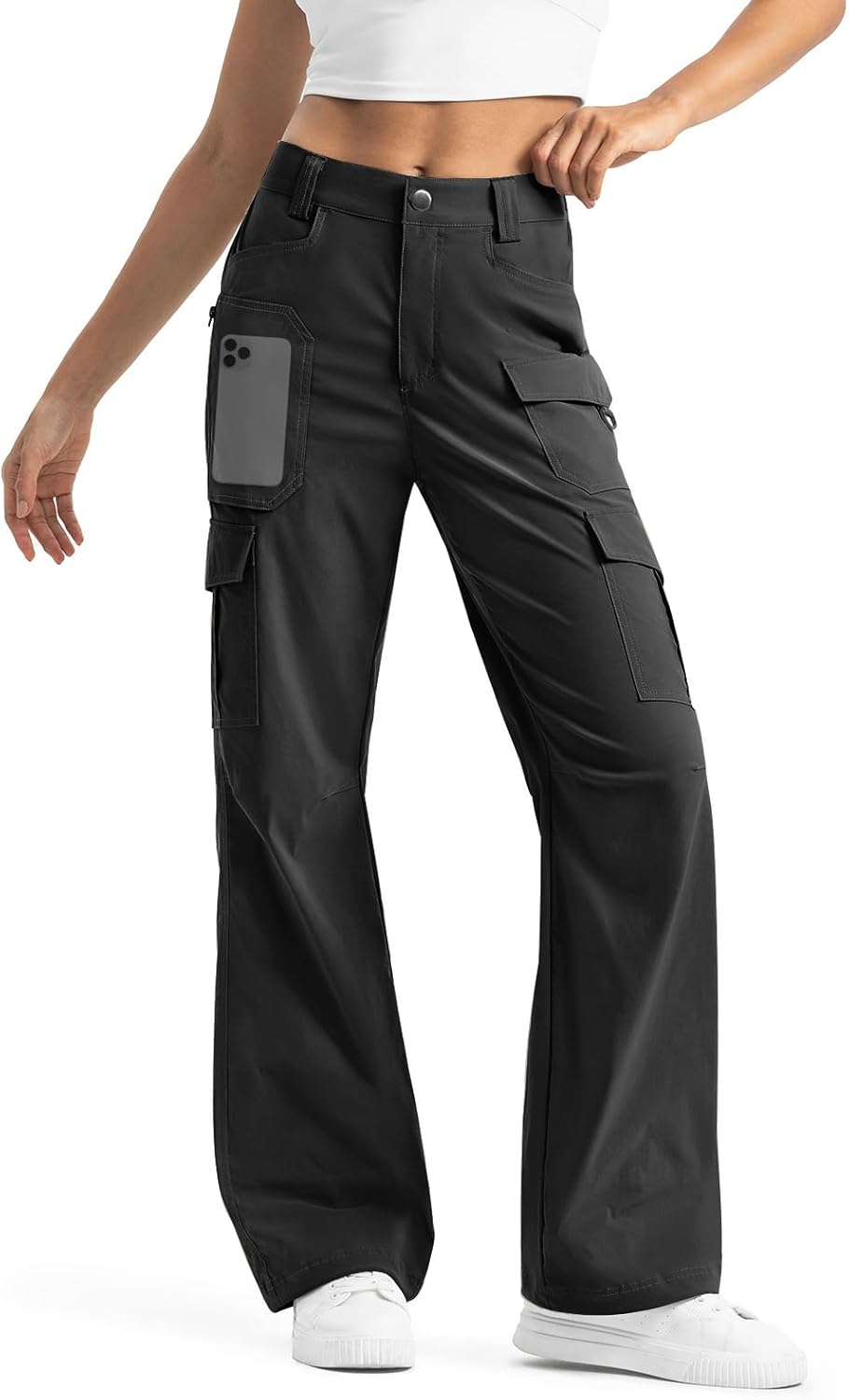 Moosehill Women's Cargo Hiking Pants for Outdoor Adventures