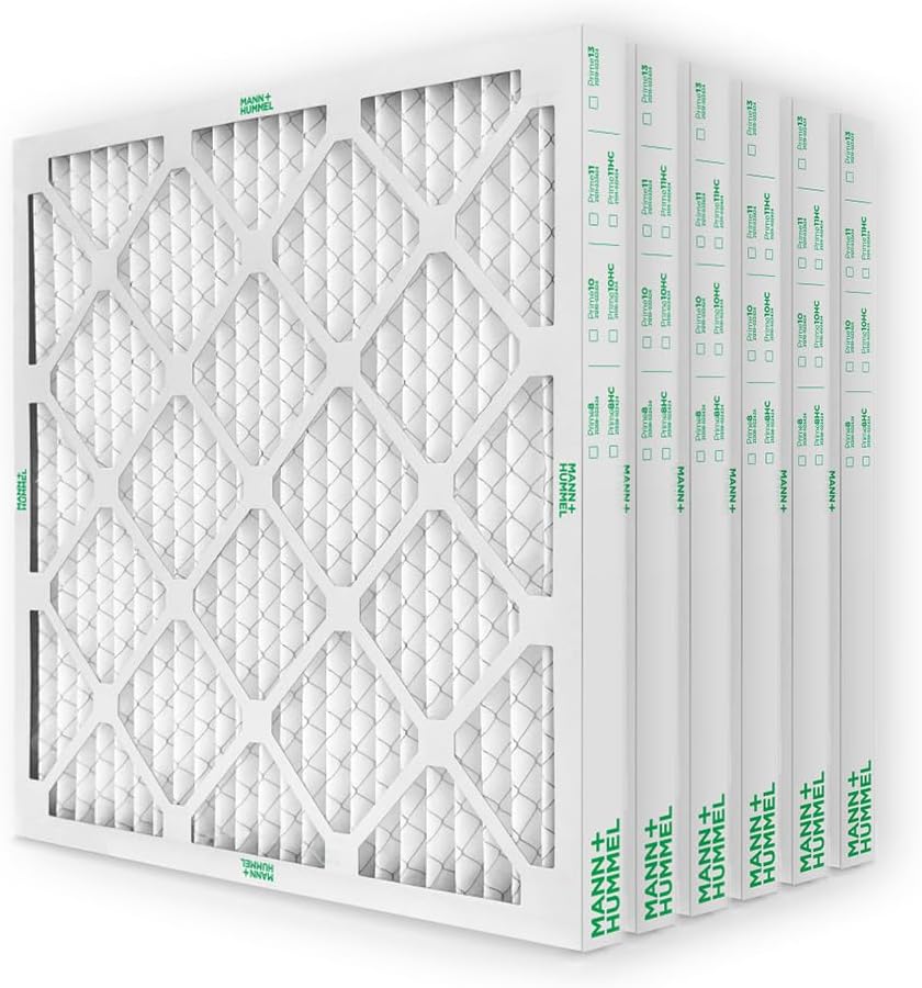 Mann+Hummel 20x20x2 MERV 8 Air Filters for Cleaner Air Quality