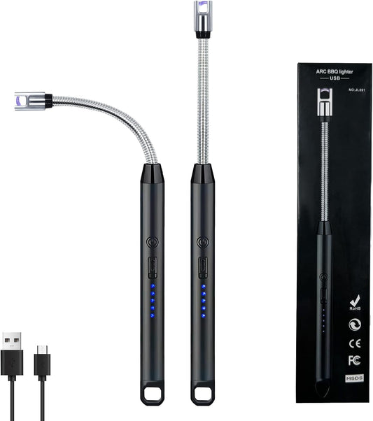 SOYOK Electric Candle Lighter - Flexible Neck, Windproof, USB Rechargeable