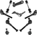 TRQ Front Steering & Suspension Kit Ball Joint Idler Arm Pitman Arm