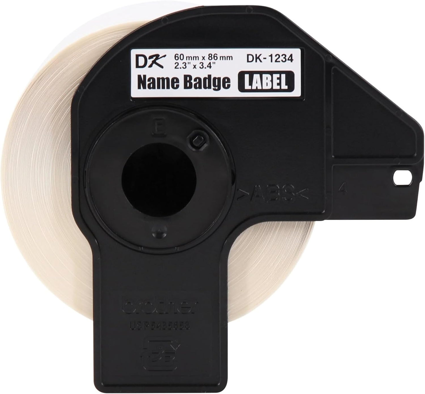 Brother DK-12343PK Die-Cut Name Badge Labels for Easy Use