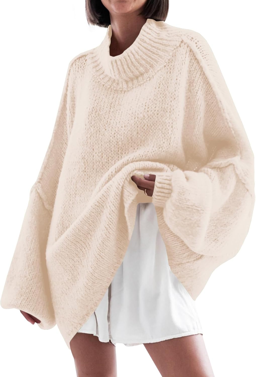 Saodimallsu Womens Oversized Sweaters for Trendy Fall Style