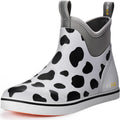 Kalkal Men's Deck Boots Waterproof Fishing Rain Boots (Style MDP7)