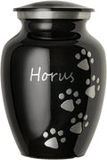 Pet Urn for Dogs and Cats with Personalized Engraving - Medium Ebony