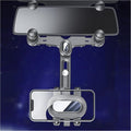 Rearview Mirror Phone Holder for Car - 360 Rotatable, Retractable