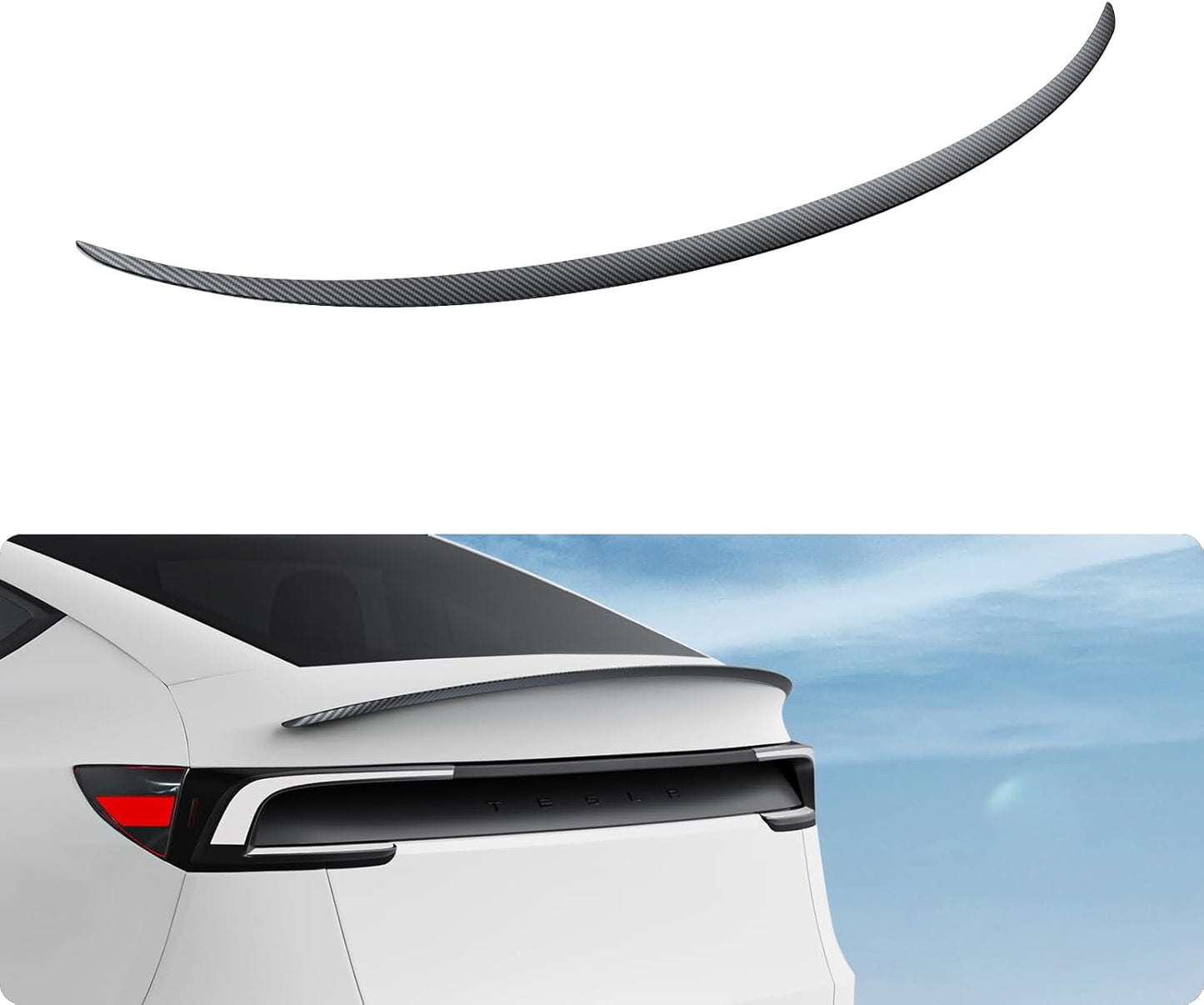 Tesla Model Y Rear Spoiler Wing for 2025 2026 Sporty Look