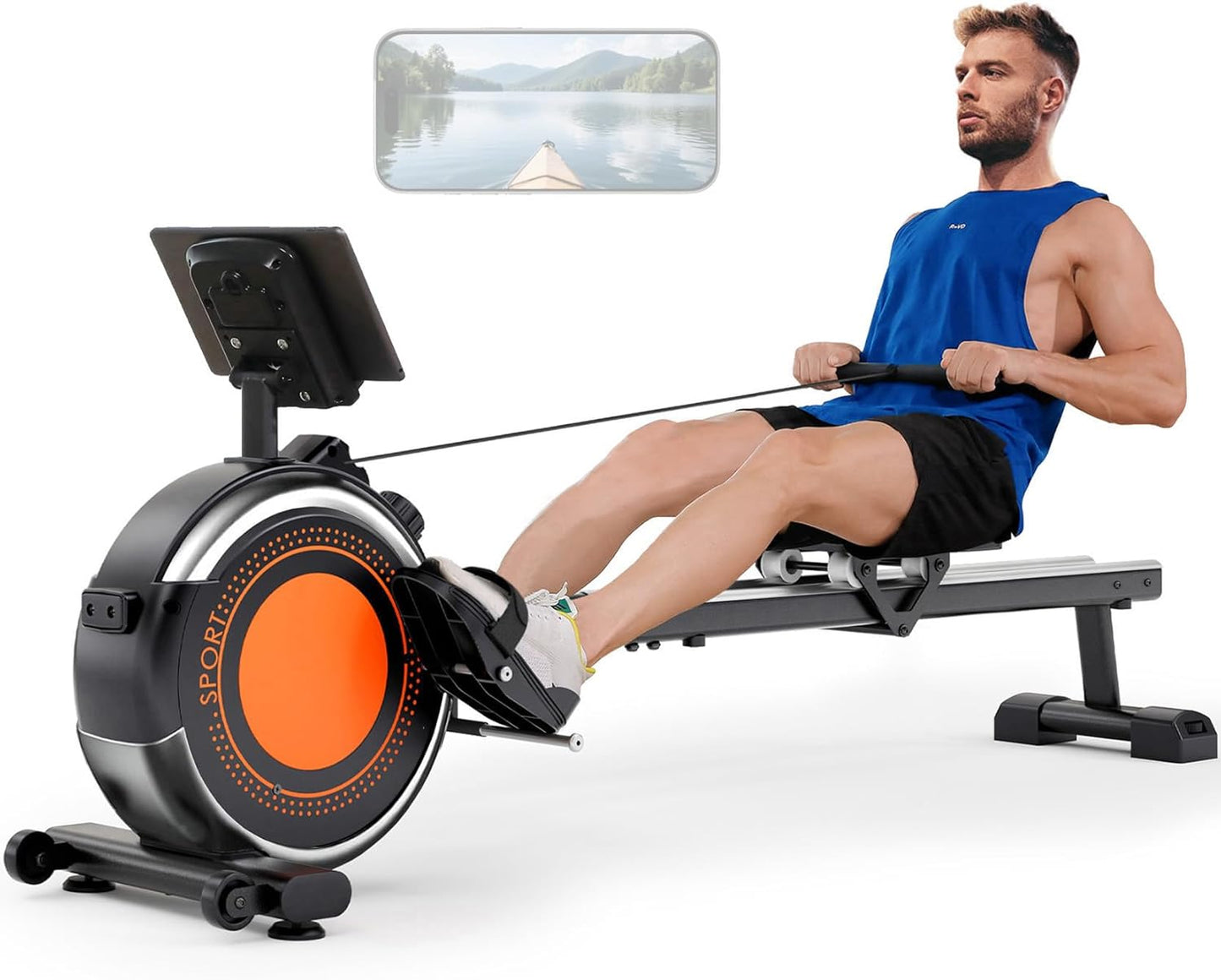 Dripex Rowing Machine for Home Use with Magnetic Resistance