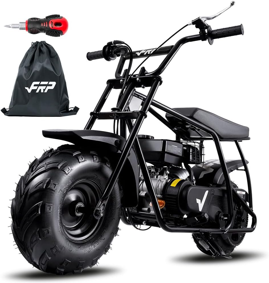 FRP Mini Dirt Bike GMB100: 99CC Gas Powered Off-Road Fun